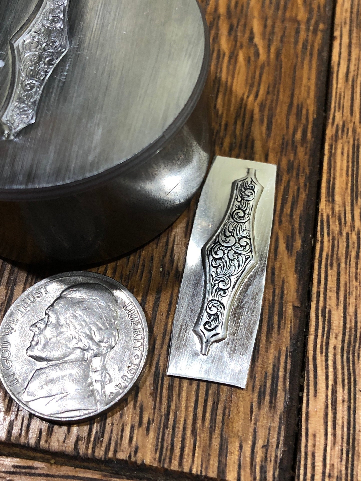 Impression Die - Fancy Engraved Bale