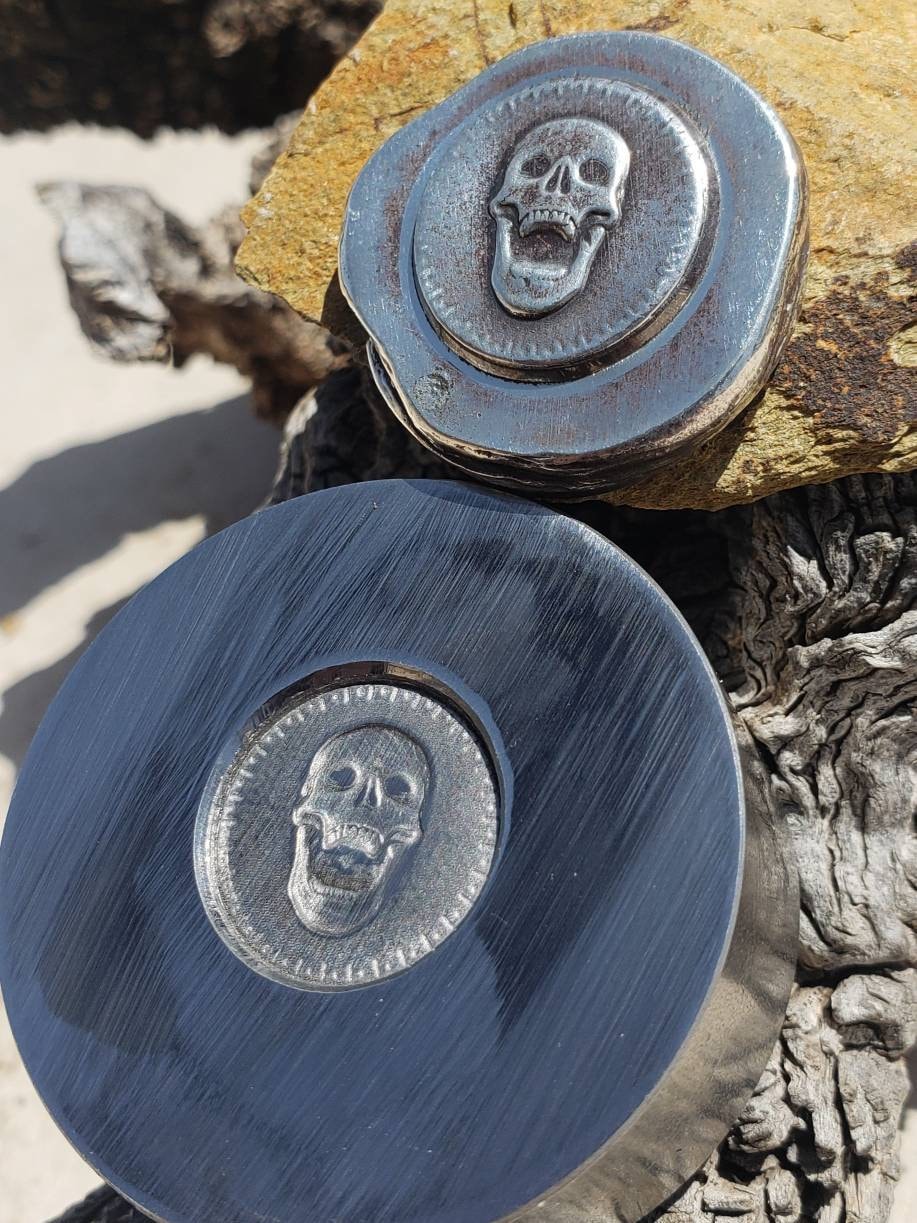 Impression Die- "Laughing Skull"