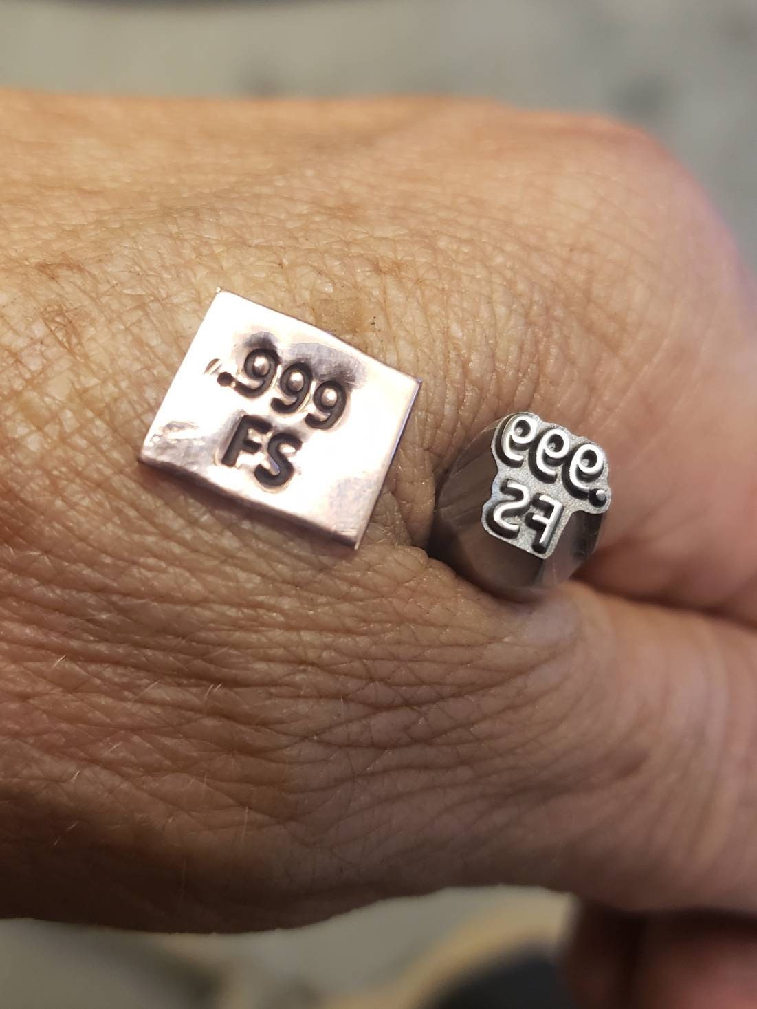 Hallmark Metal Stamp-.999FS