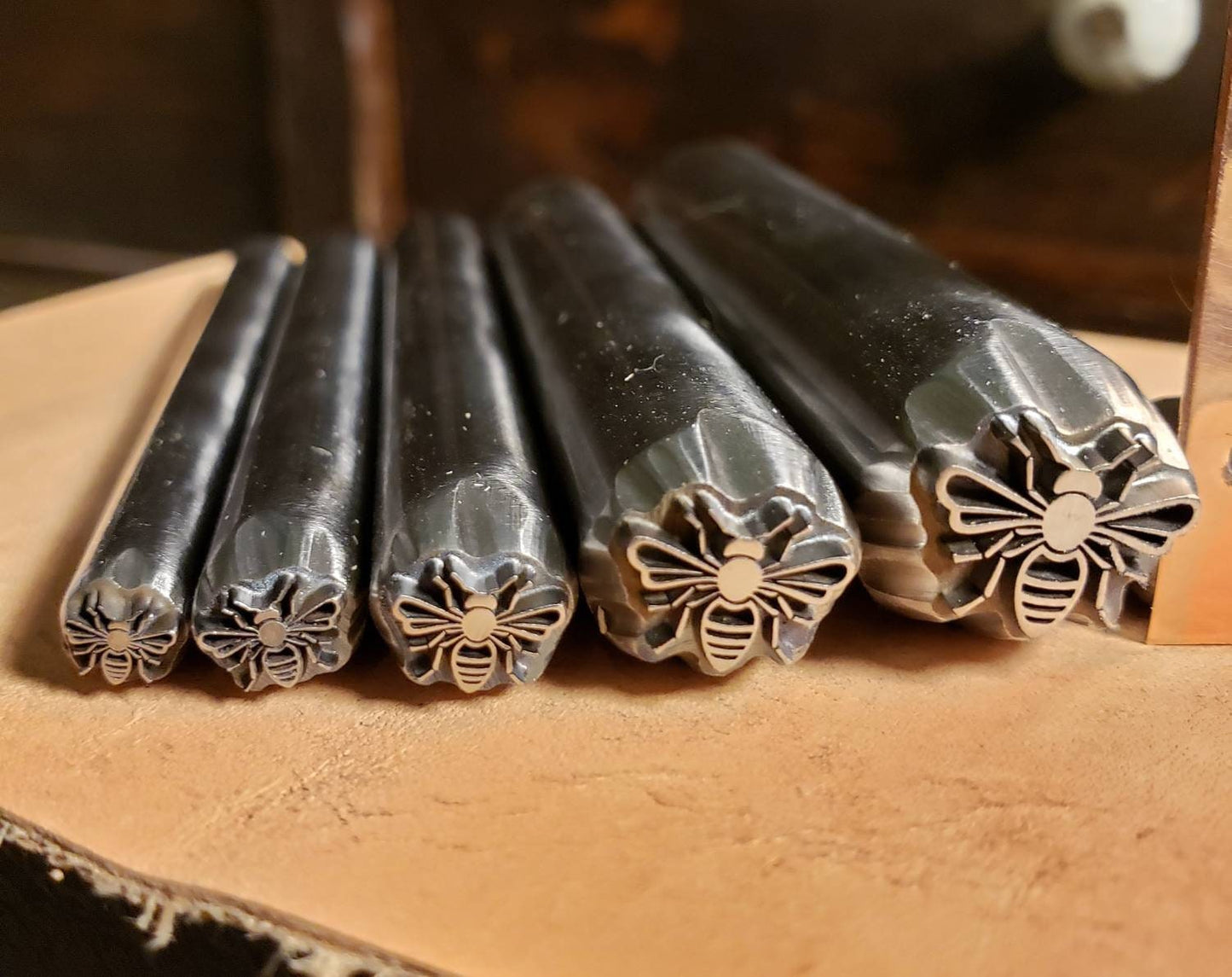 Bee- Metal Stamp