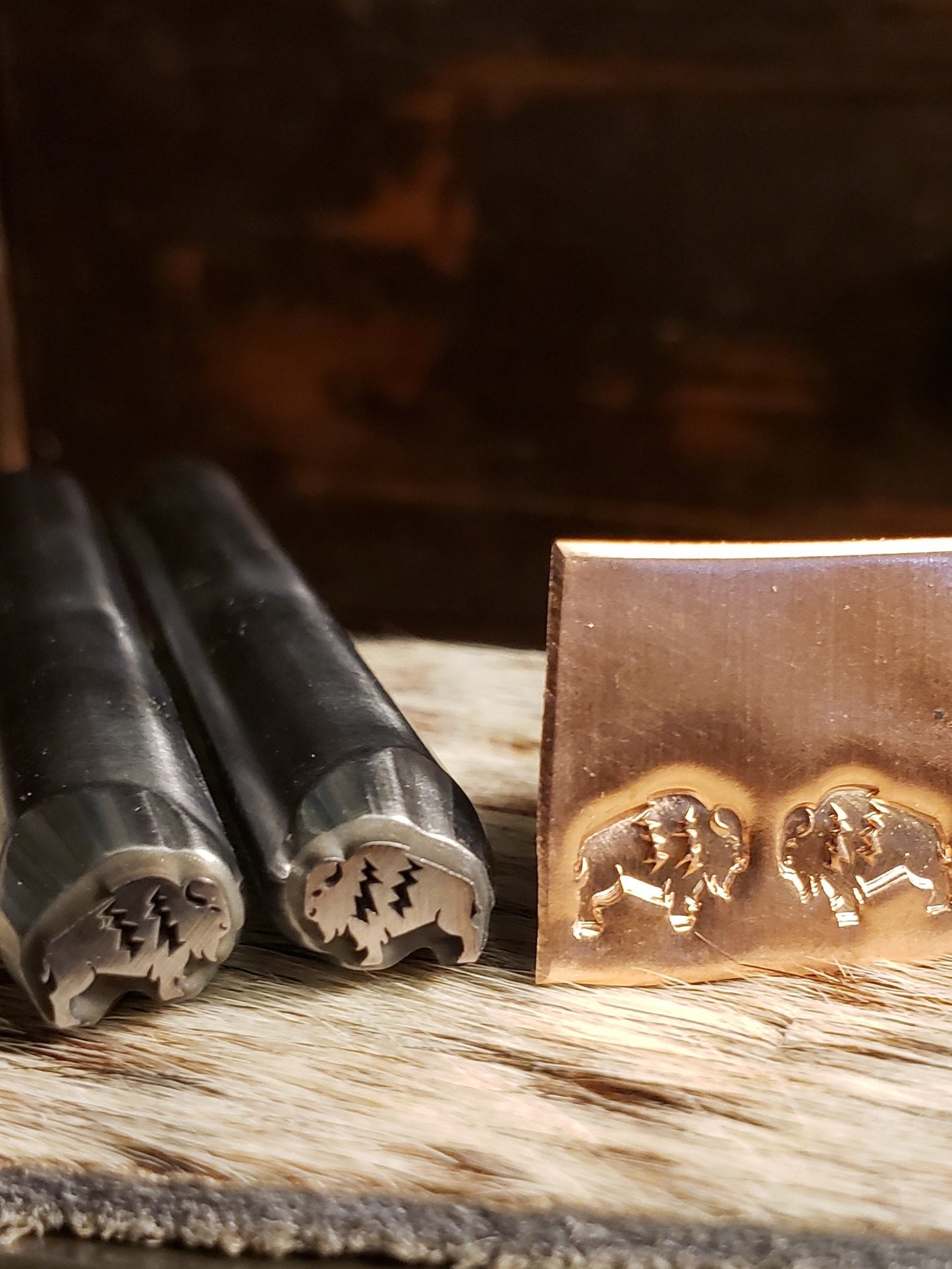 Buffalo - Metal Stamp