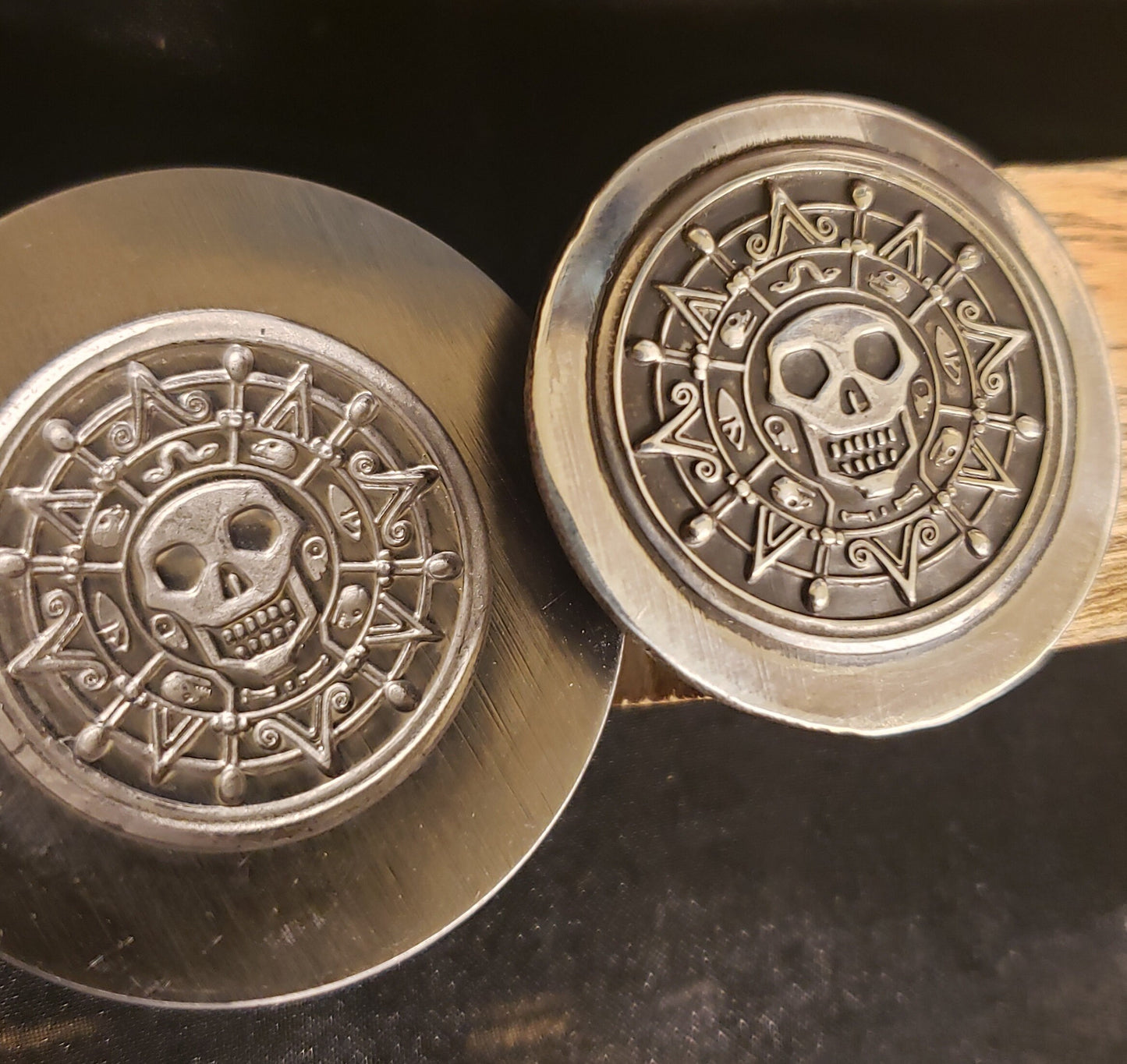 Impression Die - "Skull Dial" P.O.C. Coin Small