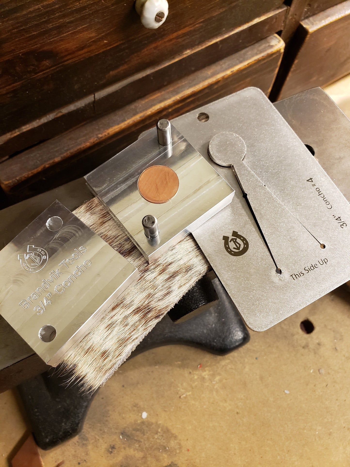 3/4 Inch Concho Kit