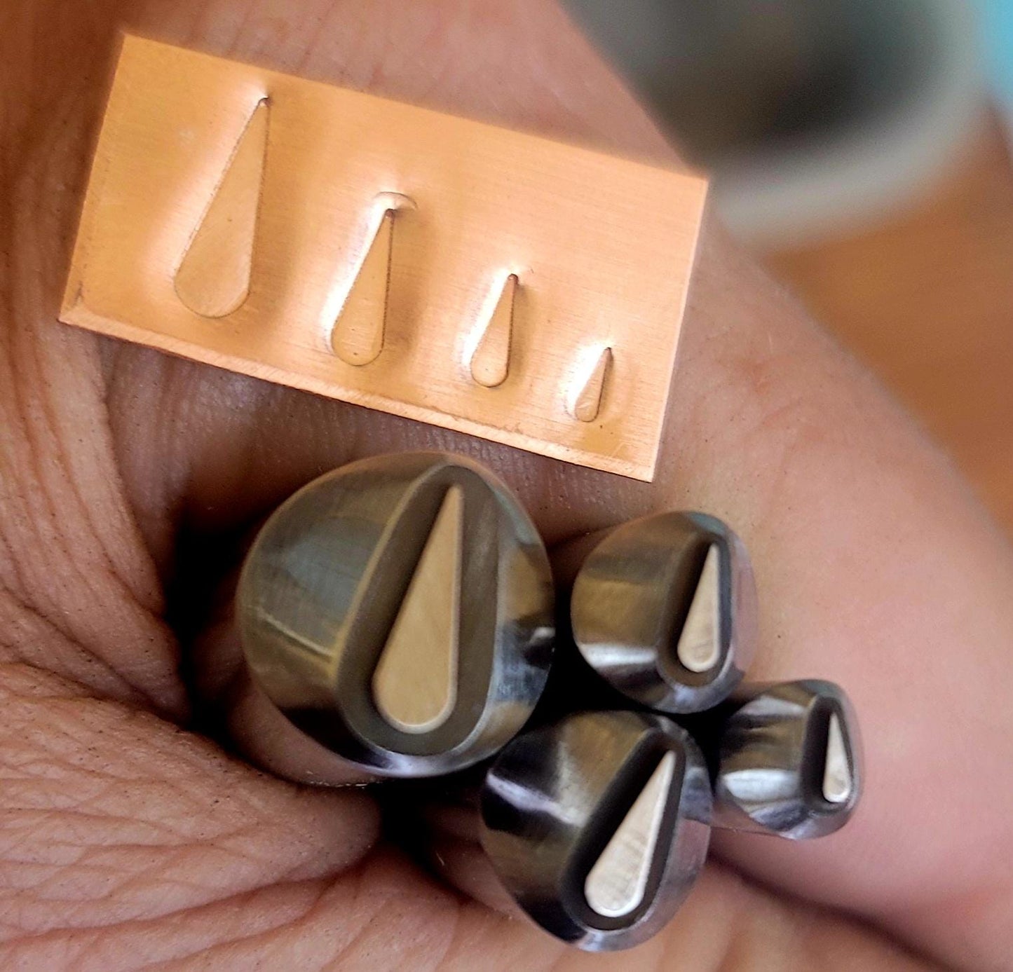 Accent DROP Metal Stamp