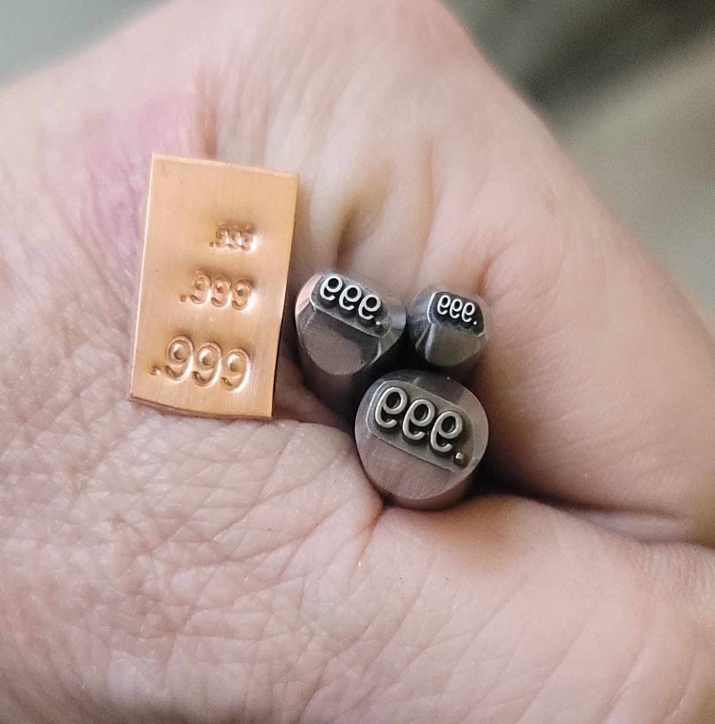 Hallmark Metal Stamp-.999