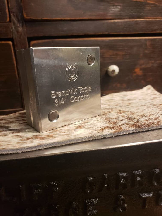 Brandvik Tools 3/4" Round Concho Forming Die