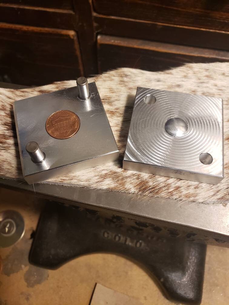 Brandvik Tools 3/4" Round Concho Forming Die