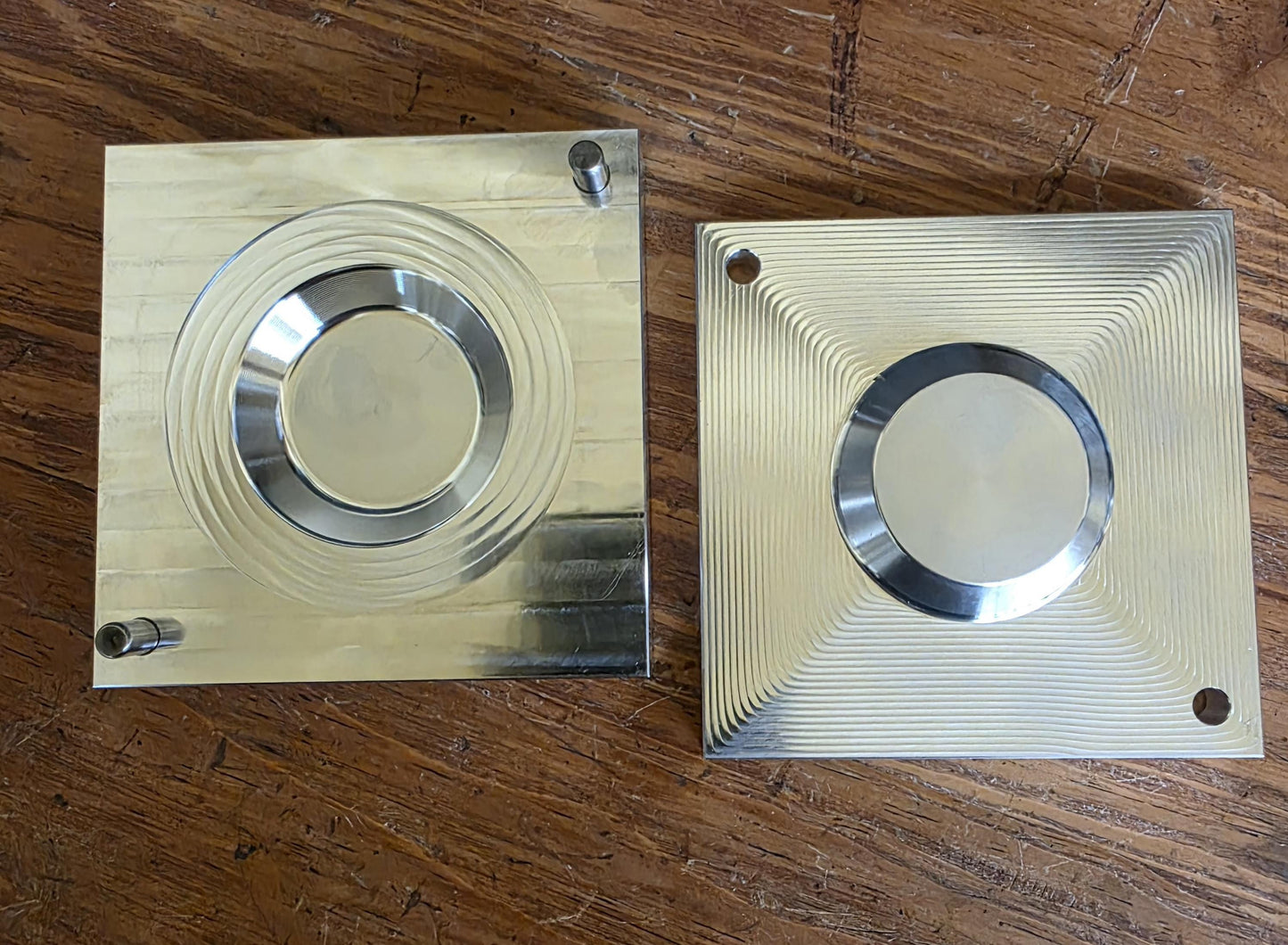 Brandvik Tools 3" Round Flat-Top Concho Forming Die