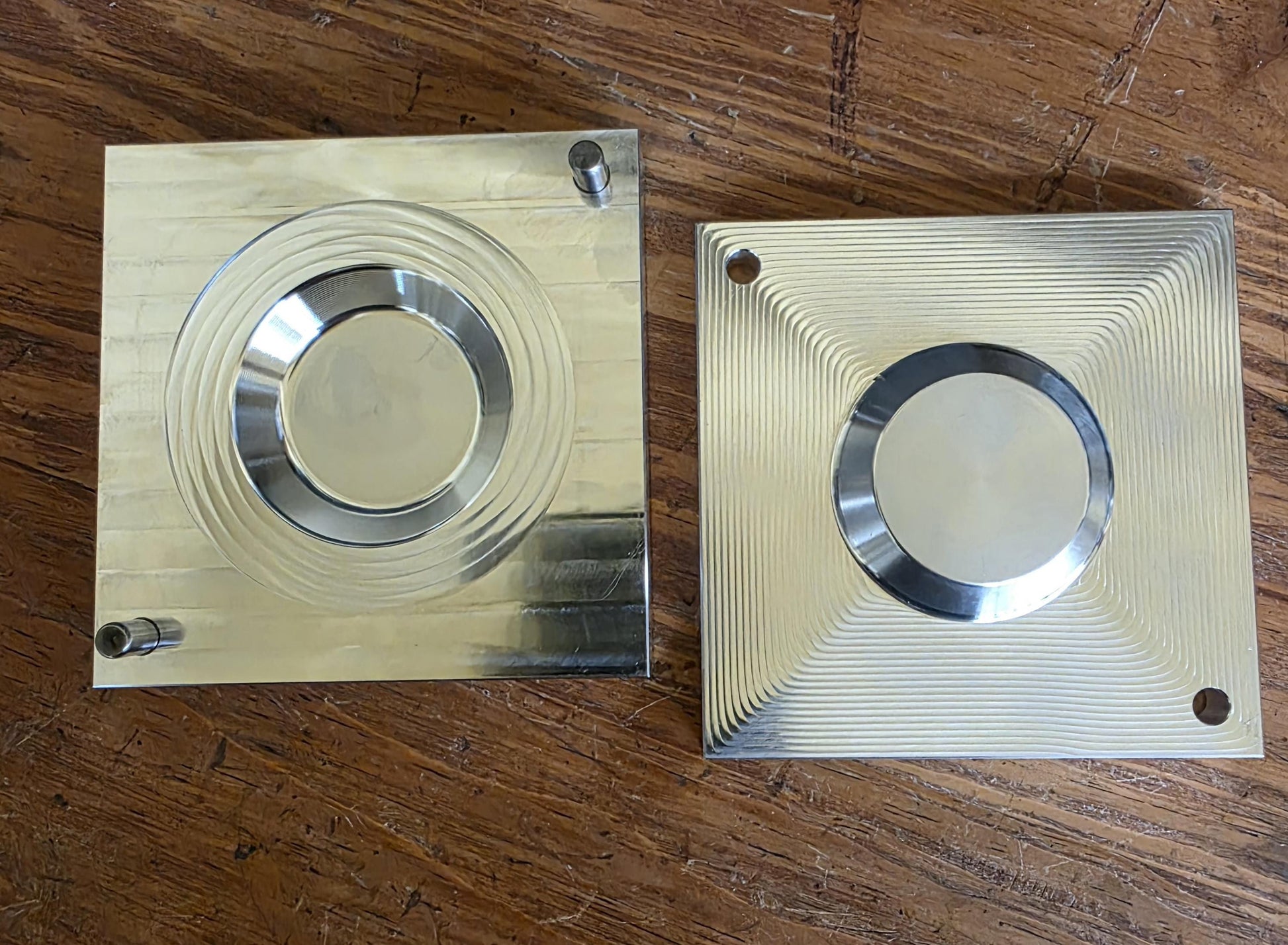 Brandvik Tools 3" Round Flat-Top Concho Forming Die