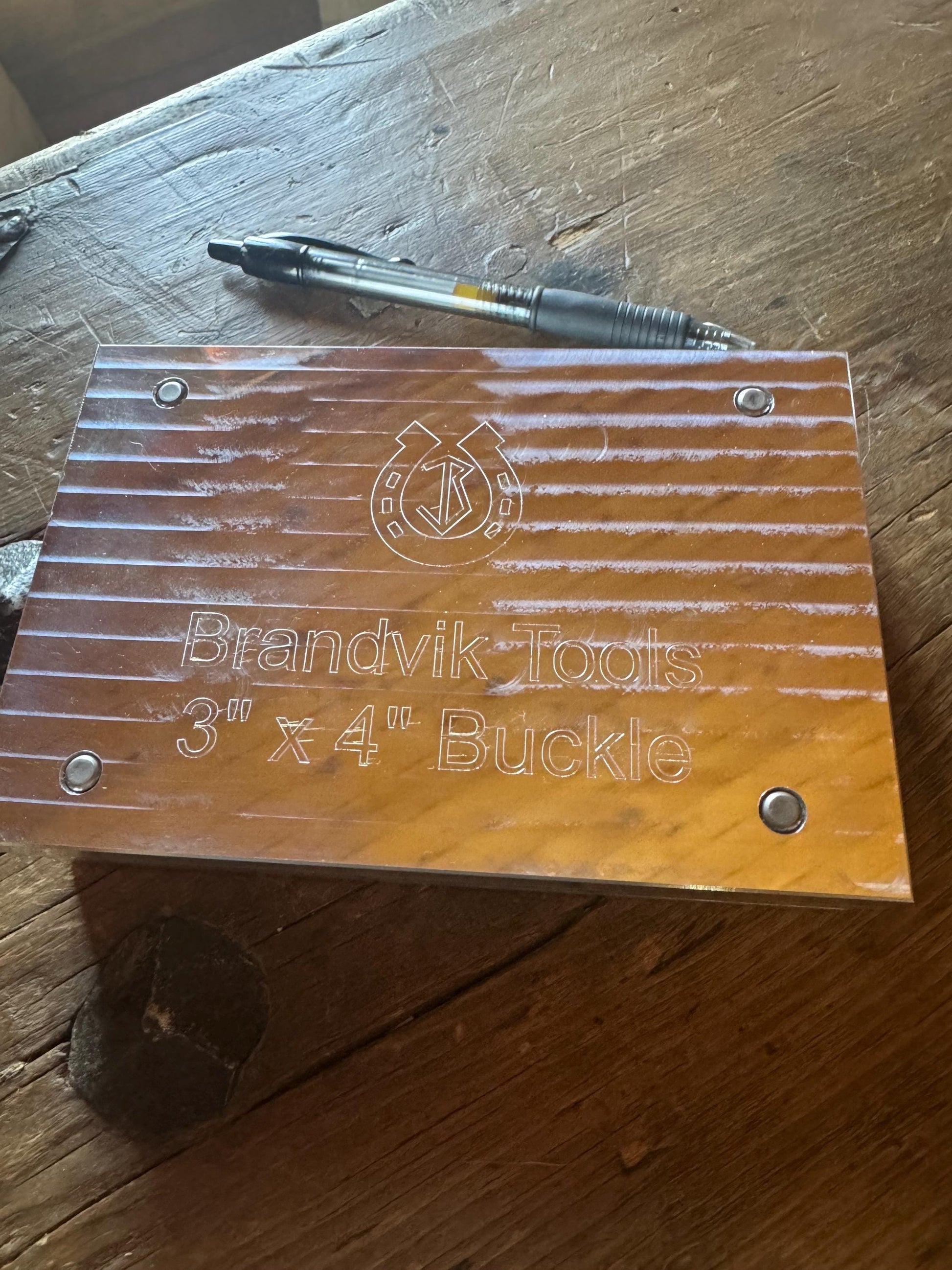 Brandvik Tools 3x4" 3 Part Oval Forming Die
