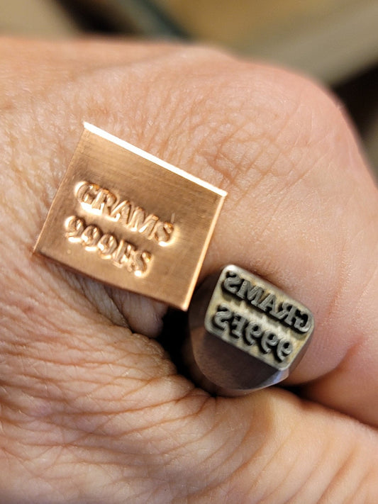 Hallmark Metal Stamp-Grams 999 FS