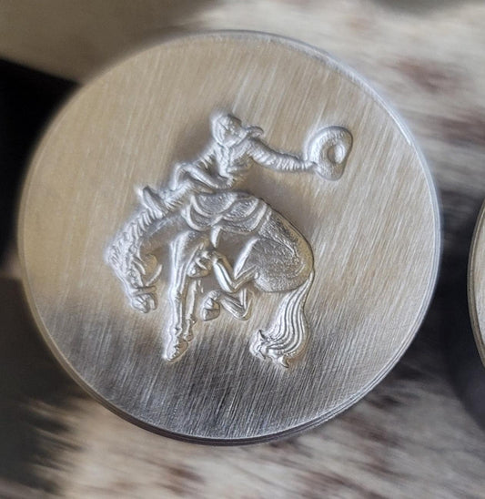Impression Die- Bucking Bronc w/Cowboy. Brandvik Tools