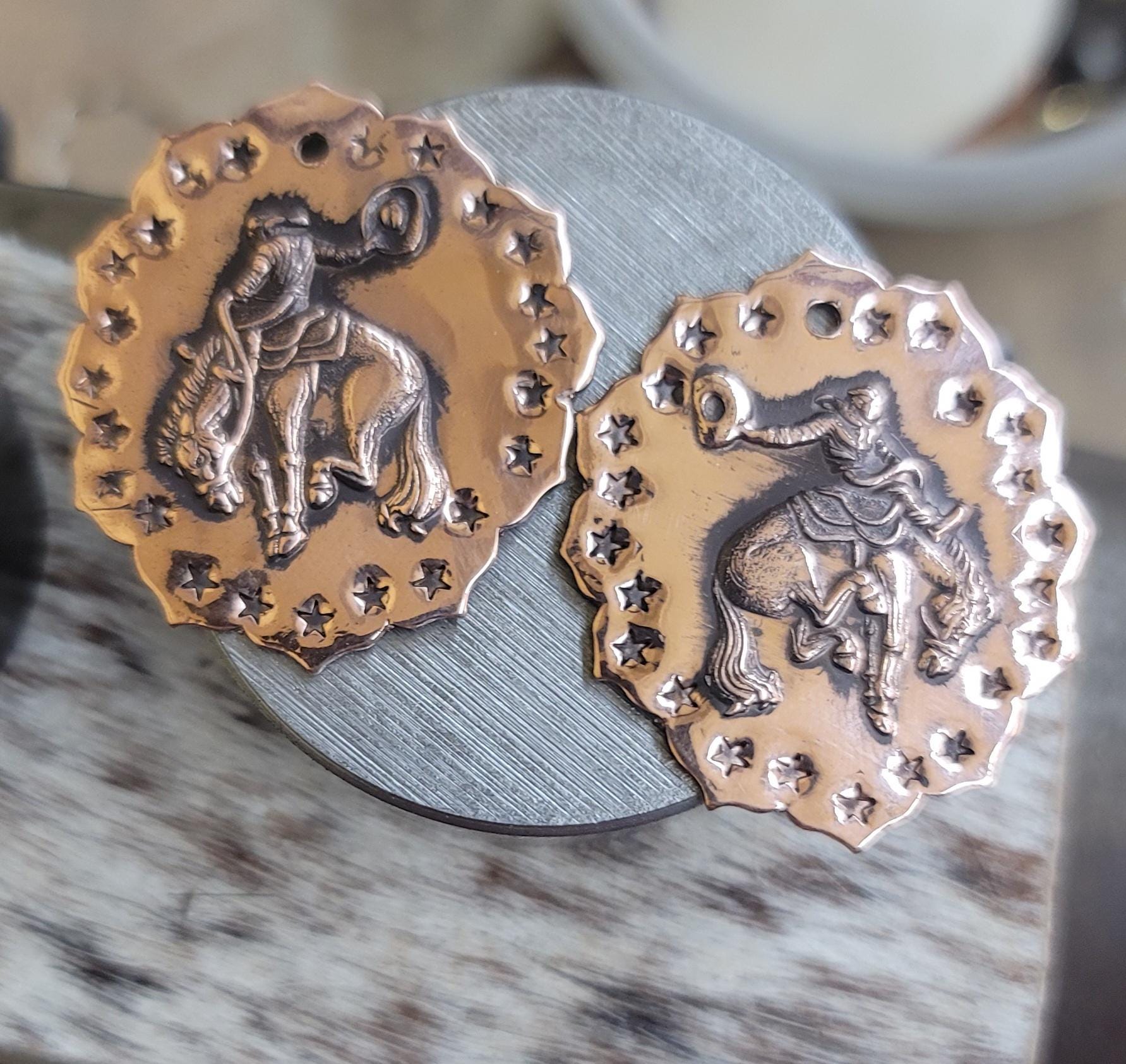 Impression Die- Bucking Bronc w/Cowboy - Brandvik Tools