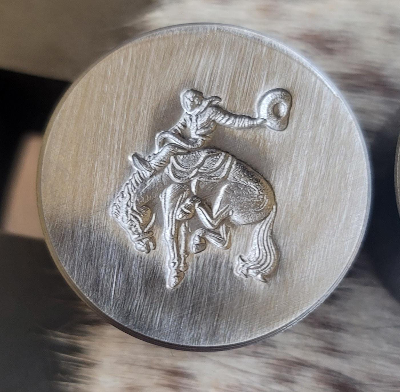 Impression Die- Bucking Bronc w/Cowboy - Brandvik Tools