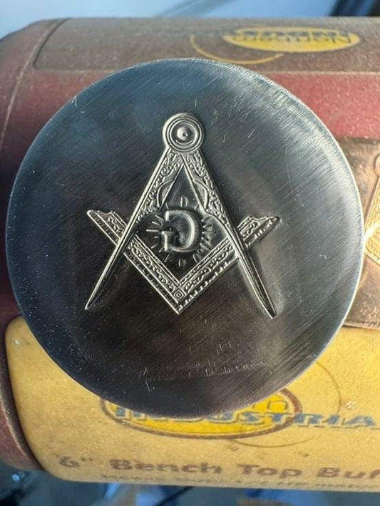 Brandvik Tools Impression Die - Masonic Compass and Square