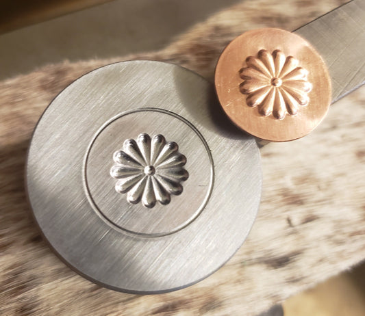 Impression Die - 3/4" Classic Concho #1