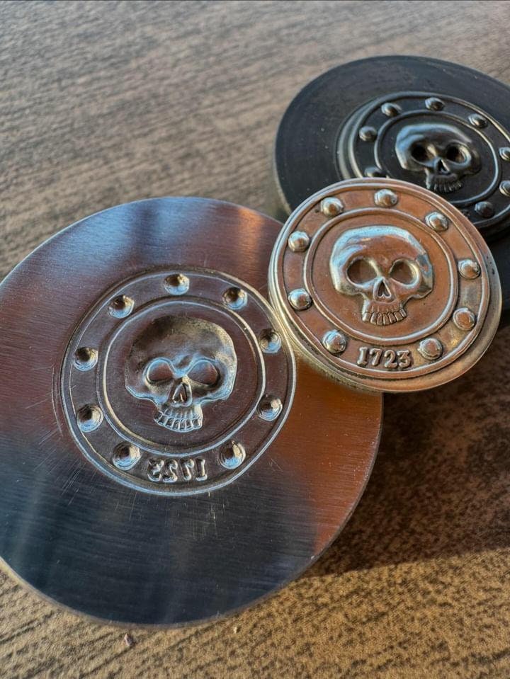Impression Die -Gravelly Point Pirate Coin