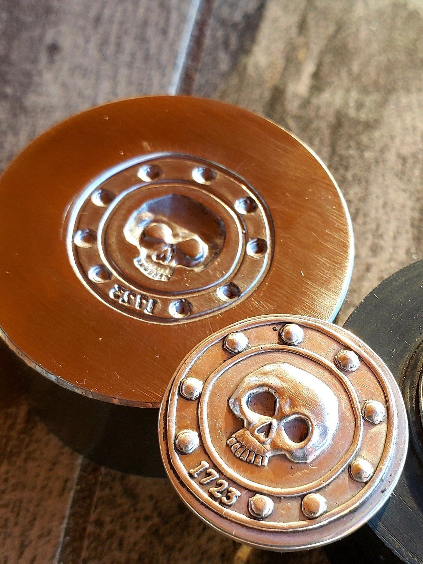 Impression Die -Gravelly Point Pirate Coin