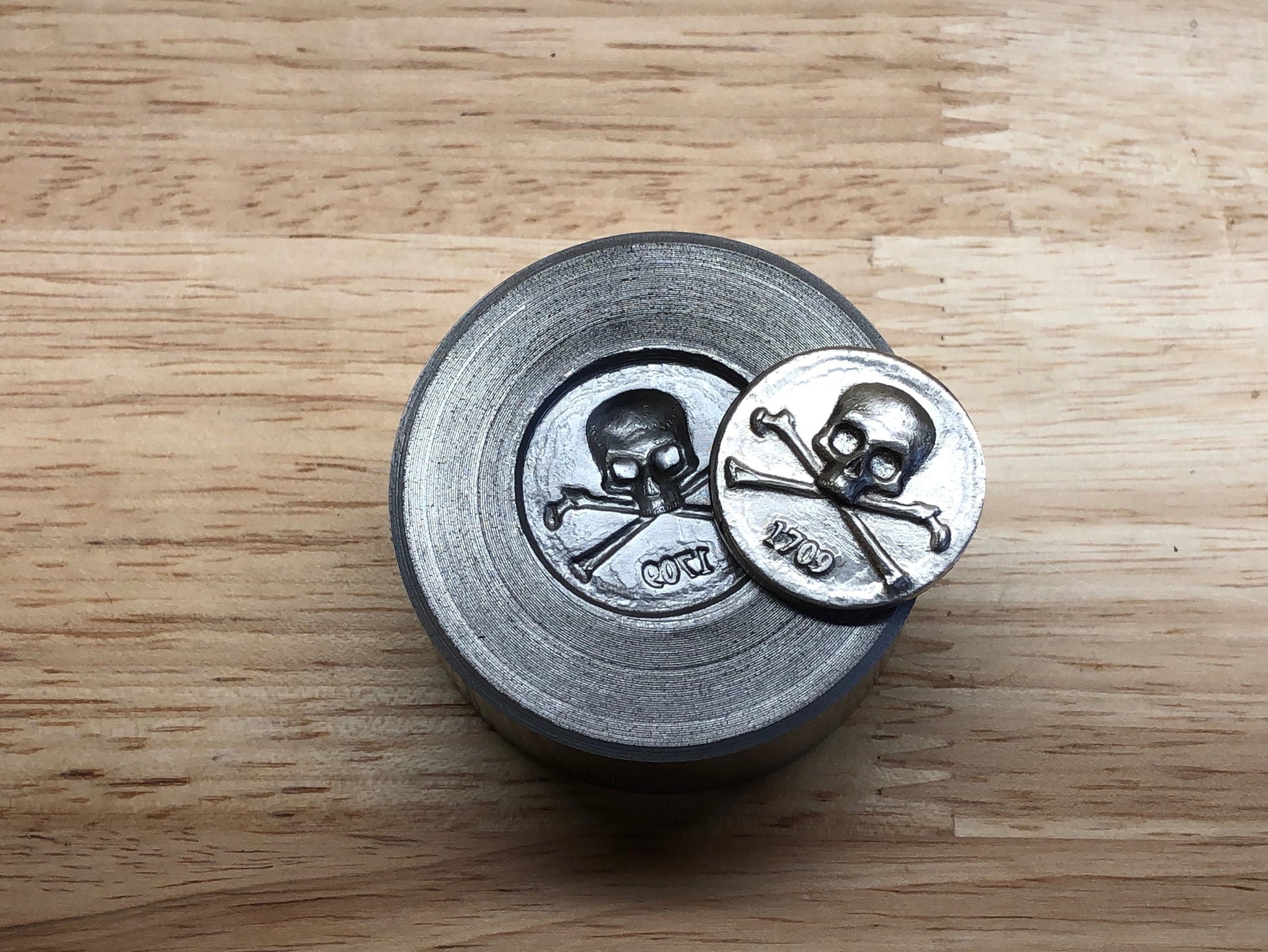 Impression Die - Pirate Coin