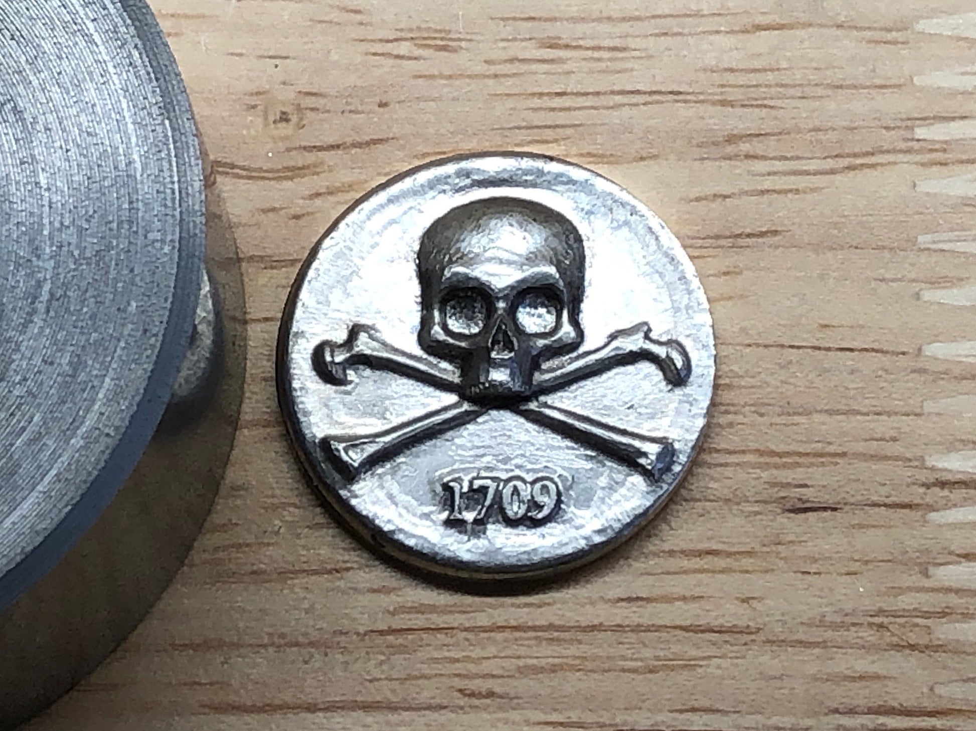 Impression Die - Pirate Coin