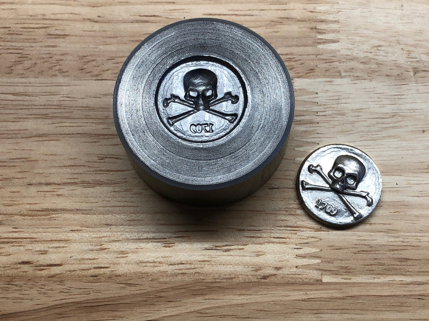 Impression Die - Pirate Coin