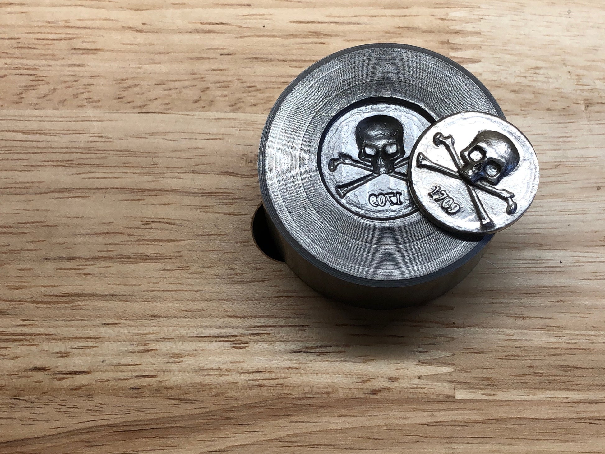 Impression Die - Pirate Coin