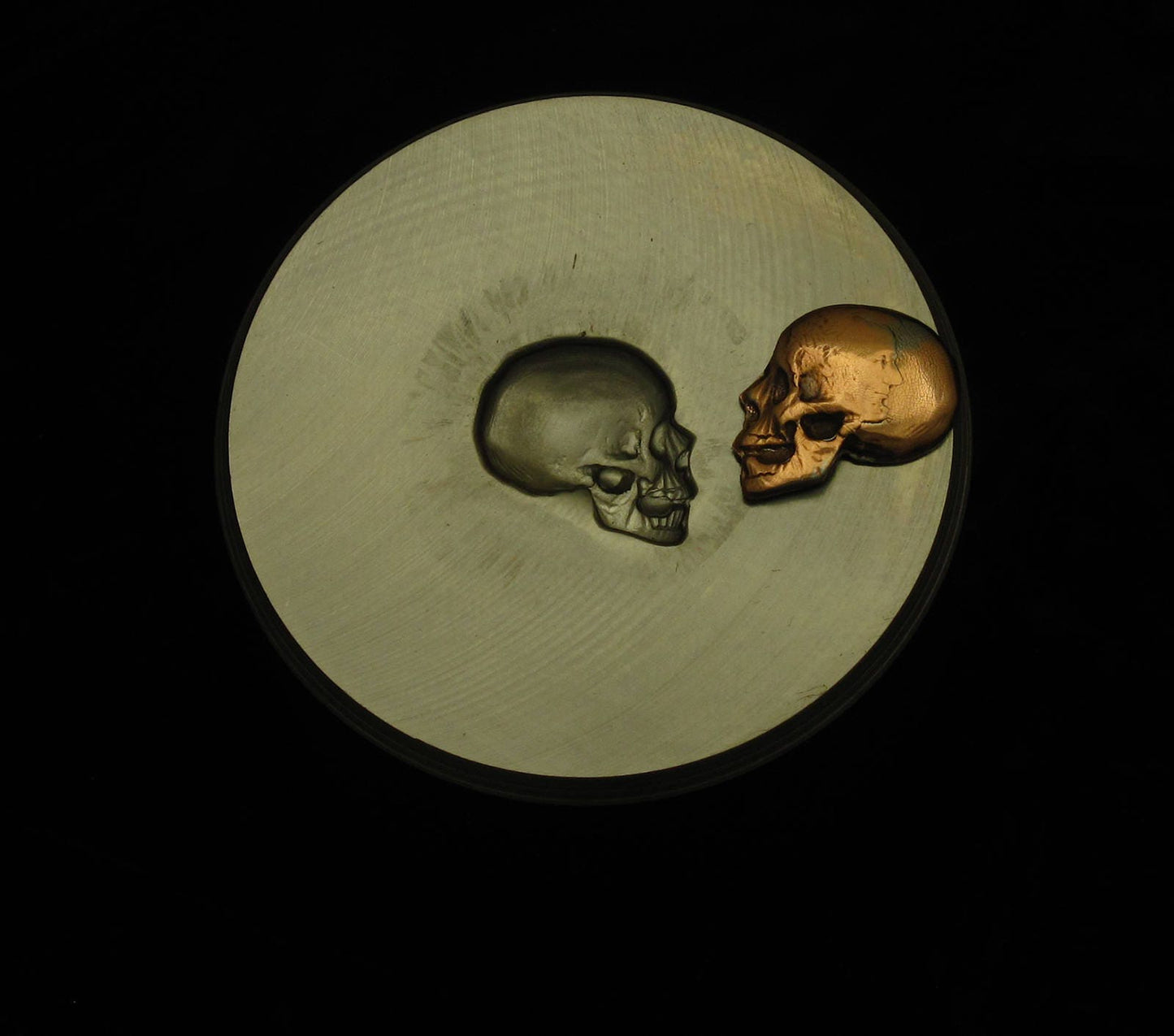 Impression Die - Skull Left Profile