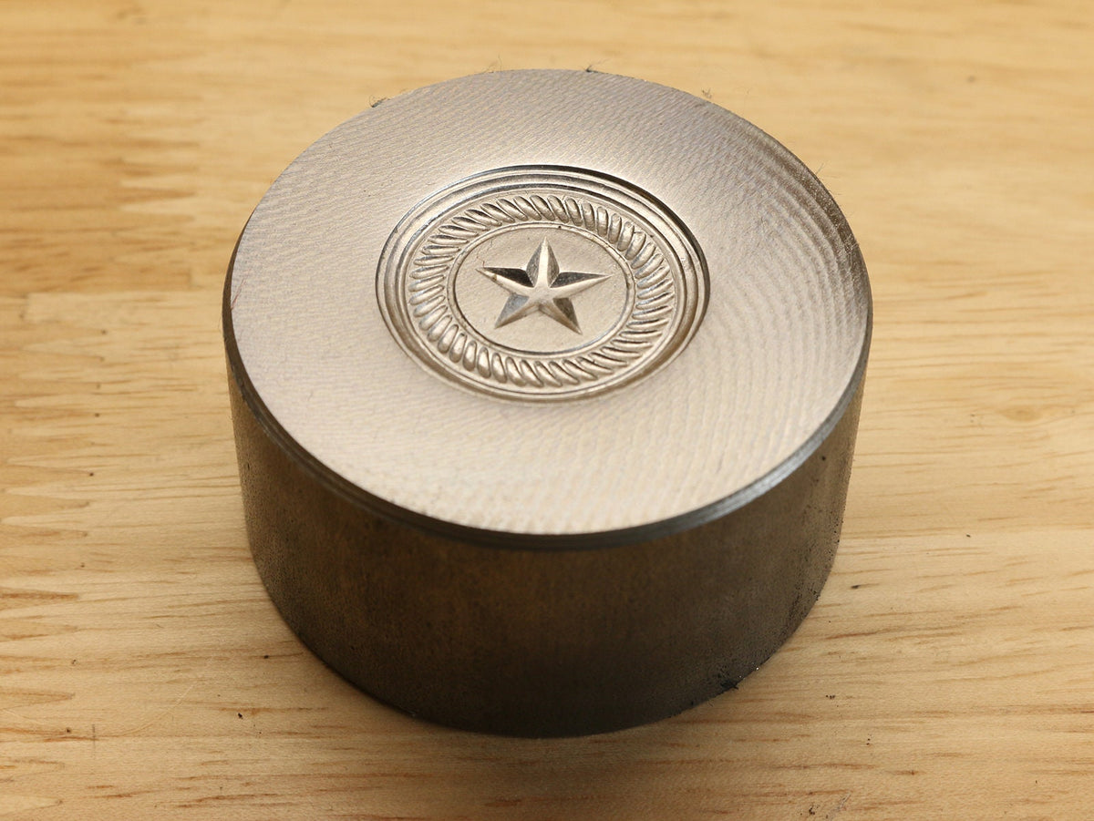 Impression Die - Star with Rope Border-Large