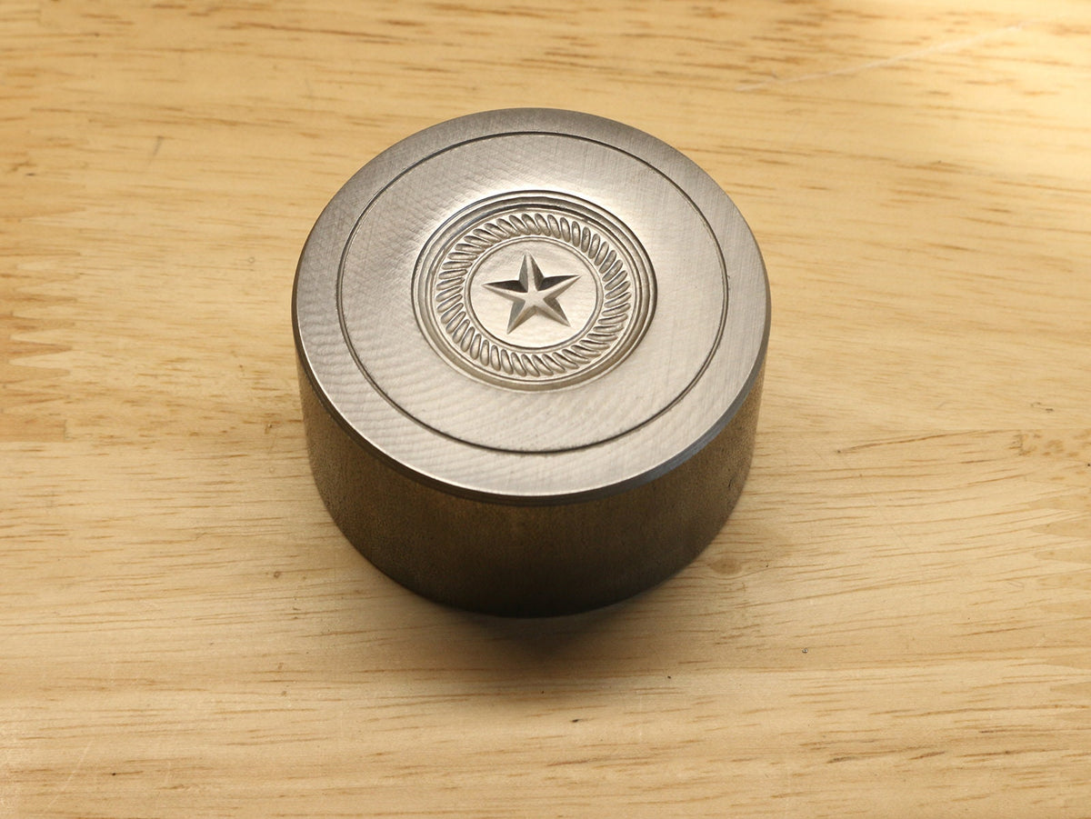 Impression Die - Star with Rope Border-Large