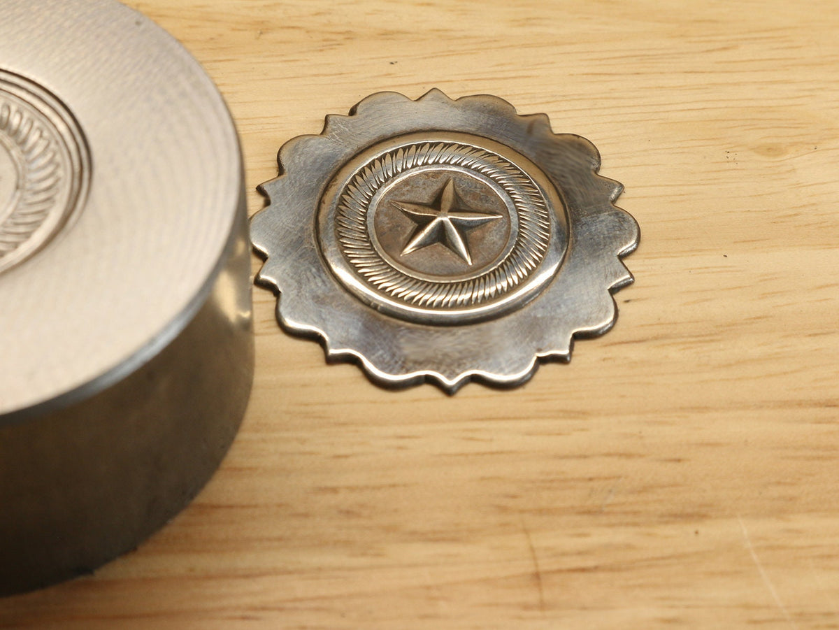 Impression Die - Star with Rope Border-Large