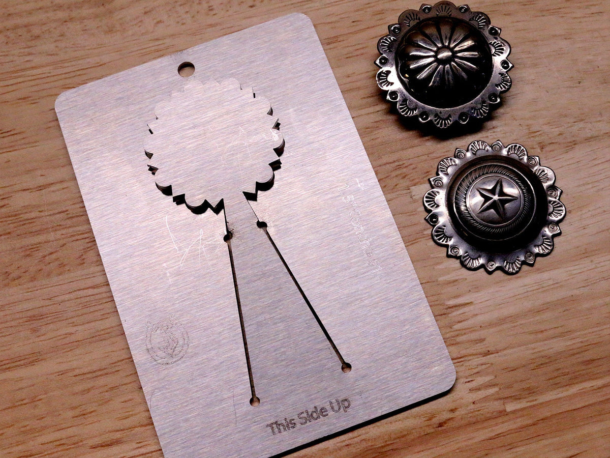 1.5 inch Concho Pancake Die #1