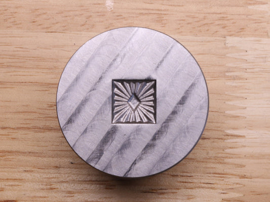 Impression Die-1 Inch Square Concho #1