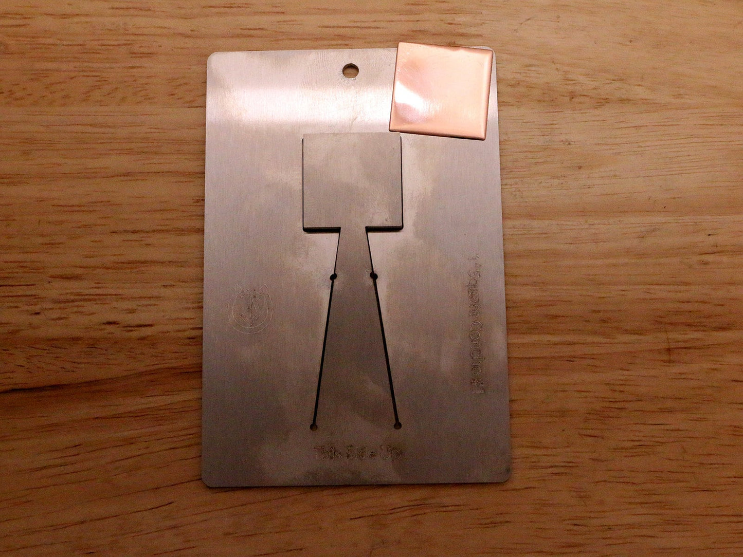 1 inch Square Concho Pancake Die #1
