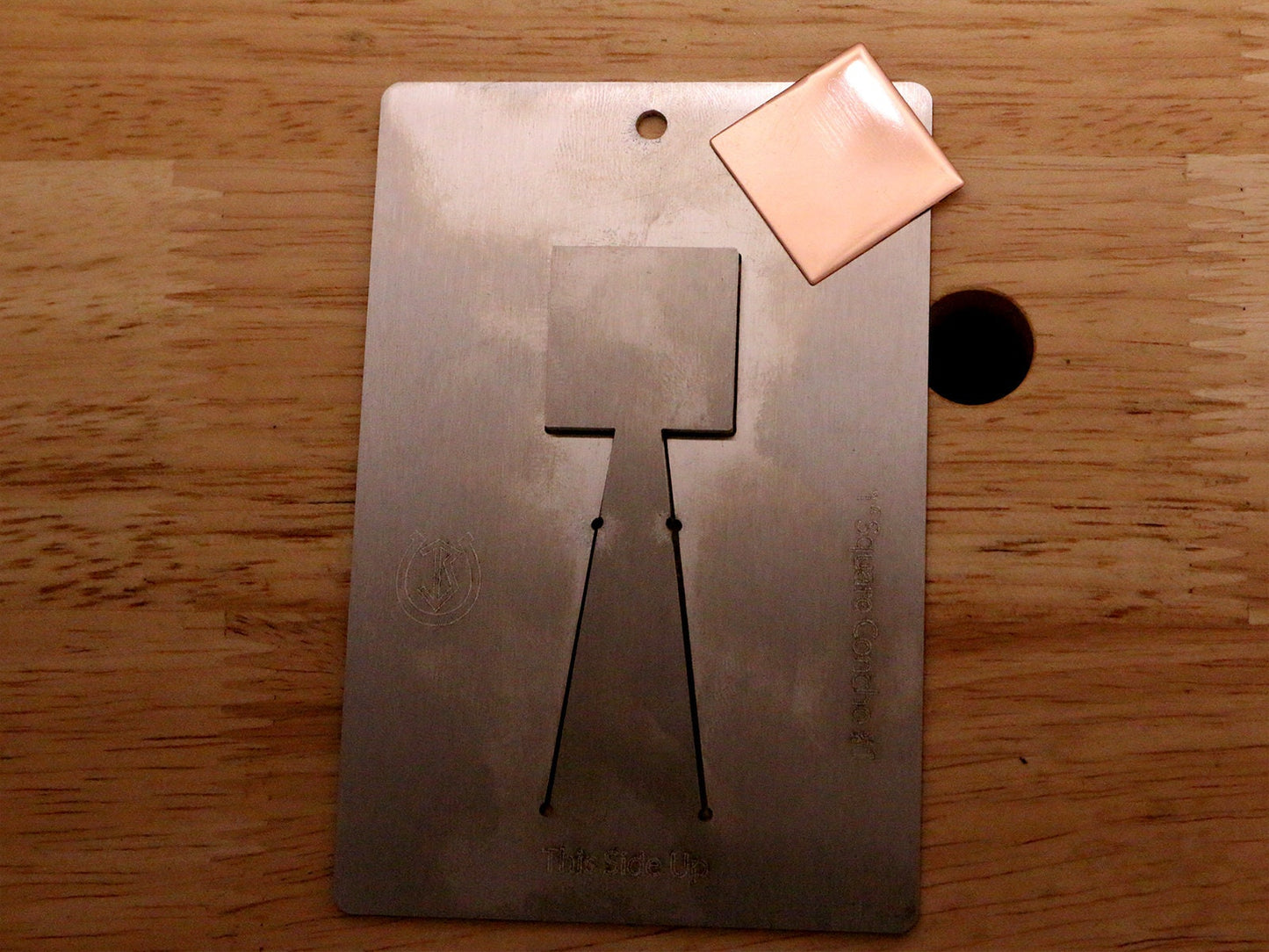 1 inch Square Concho Pancake Die #1