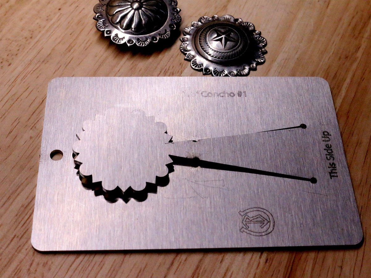 1.5 inch Concho Pancake Die #1