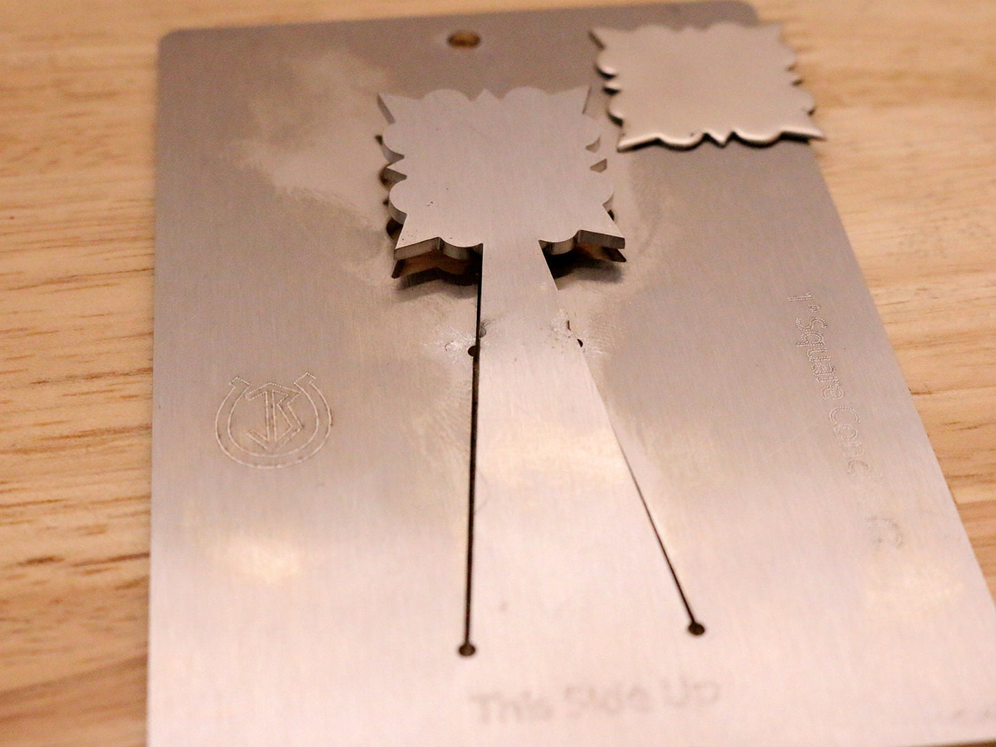 1 inch Square Concho Pancake Die #2