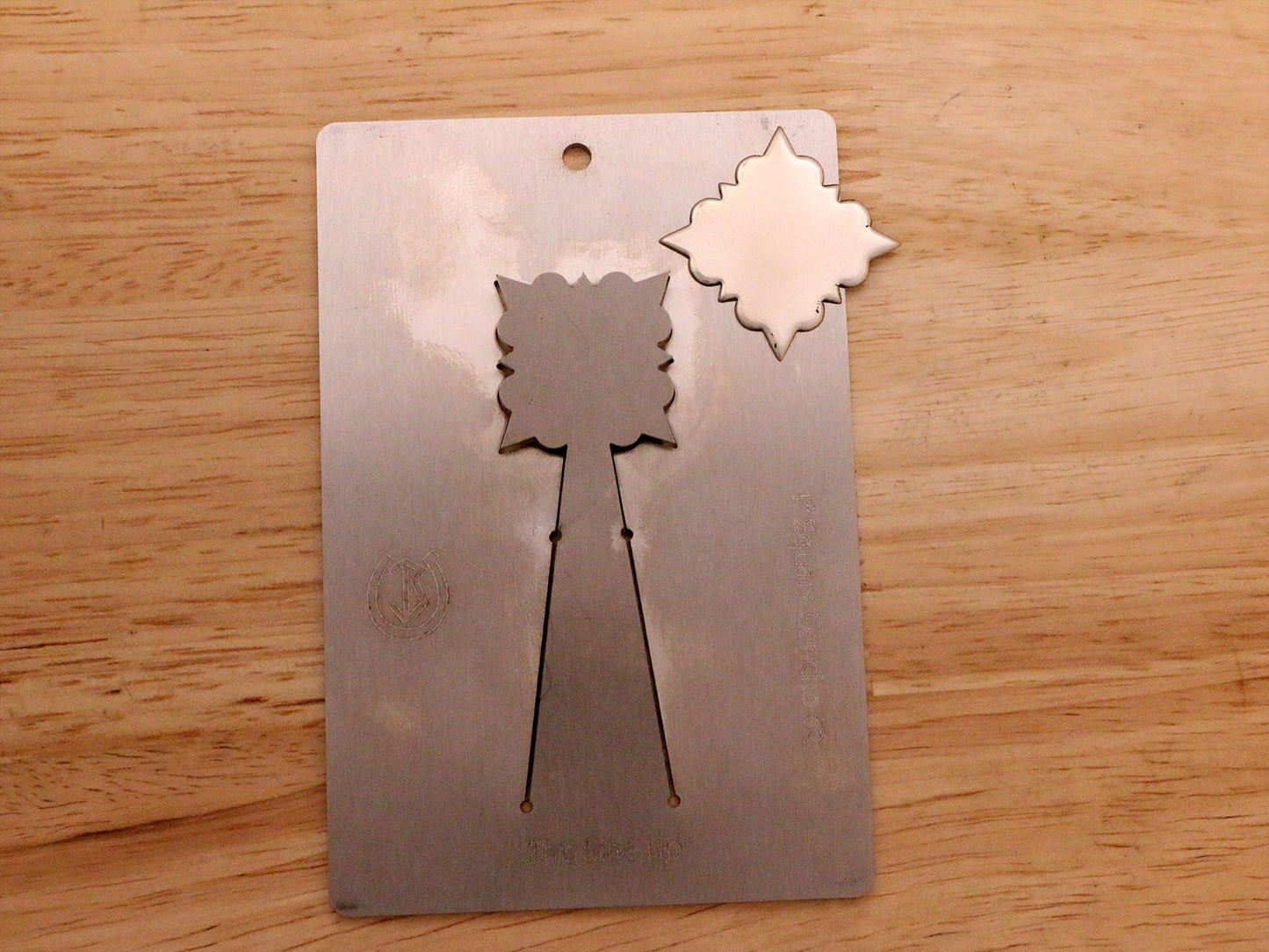 1 inch Square Concho Pancake Die #2