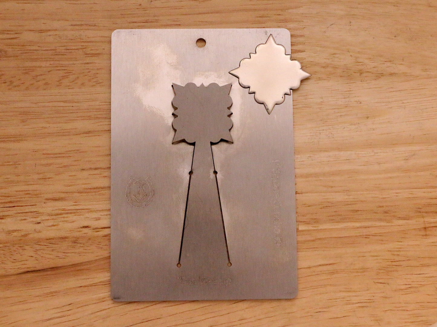 1 inch Square Concho Pancake Die #2