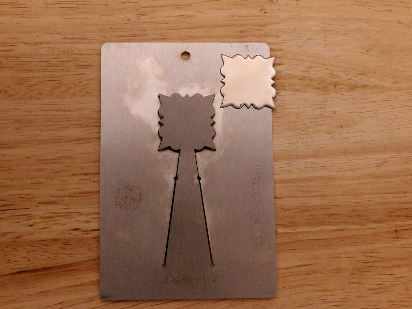 1 inch Square Concho Pancake Die #2