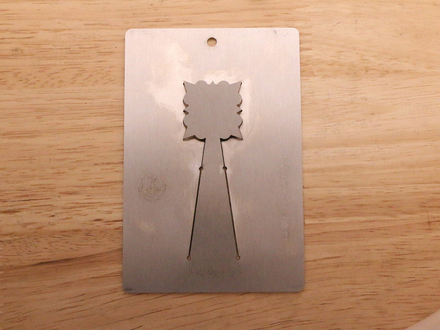 1 inch Square Concho Pancake Die #2