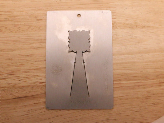 1 inch Square Concho Pancake Die #2