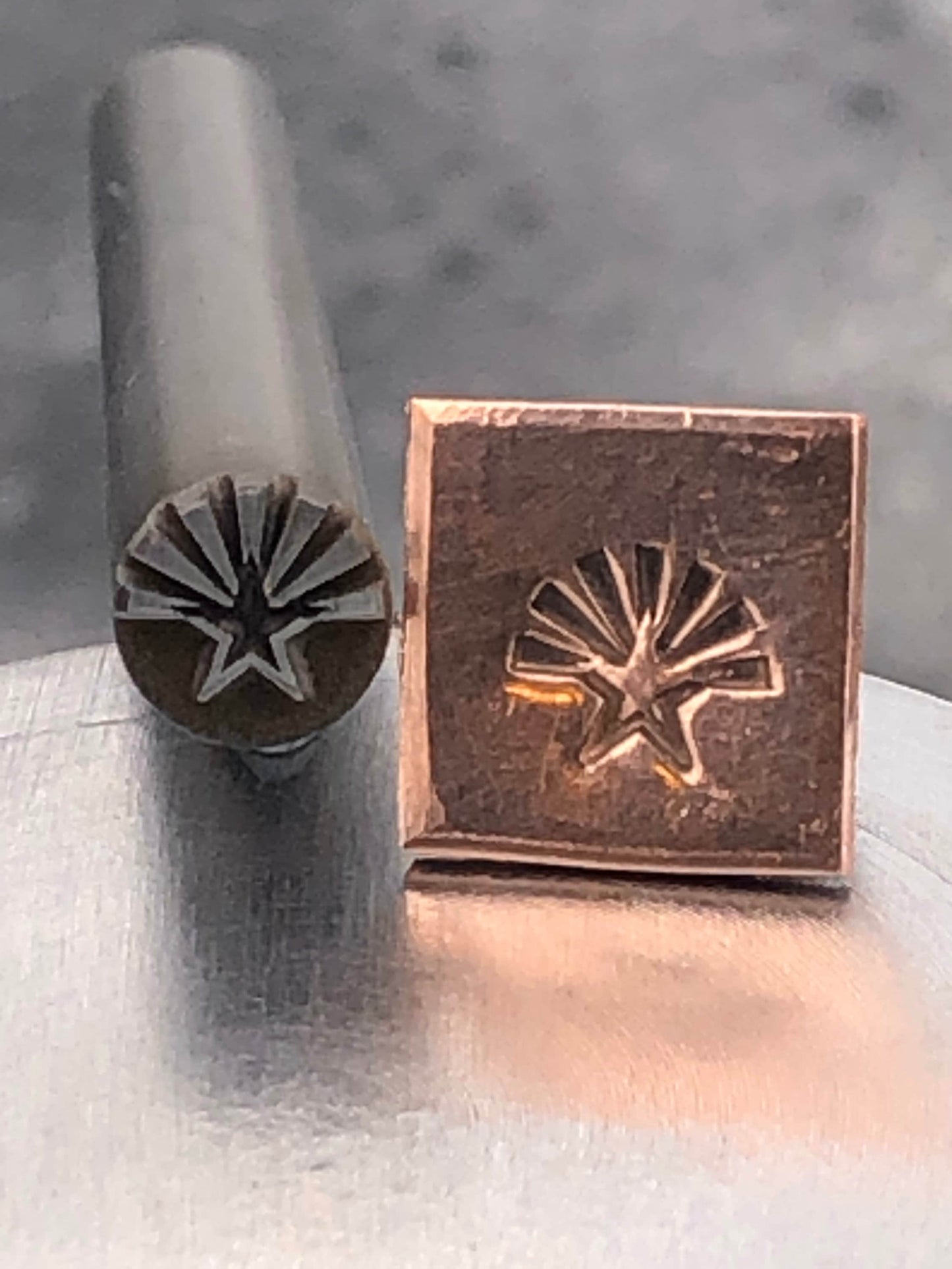 Arizona Star Metal Stamp