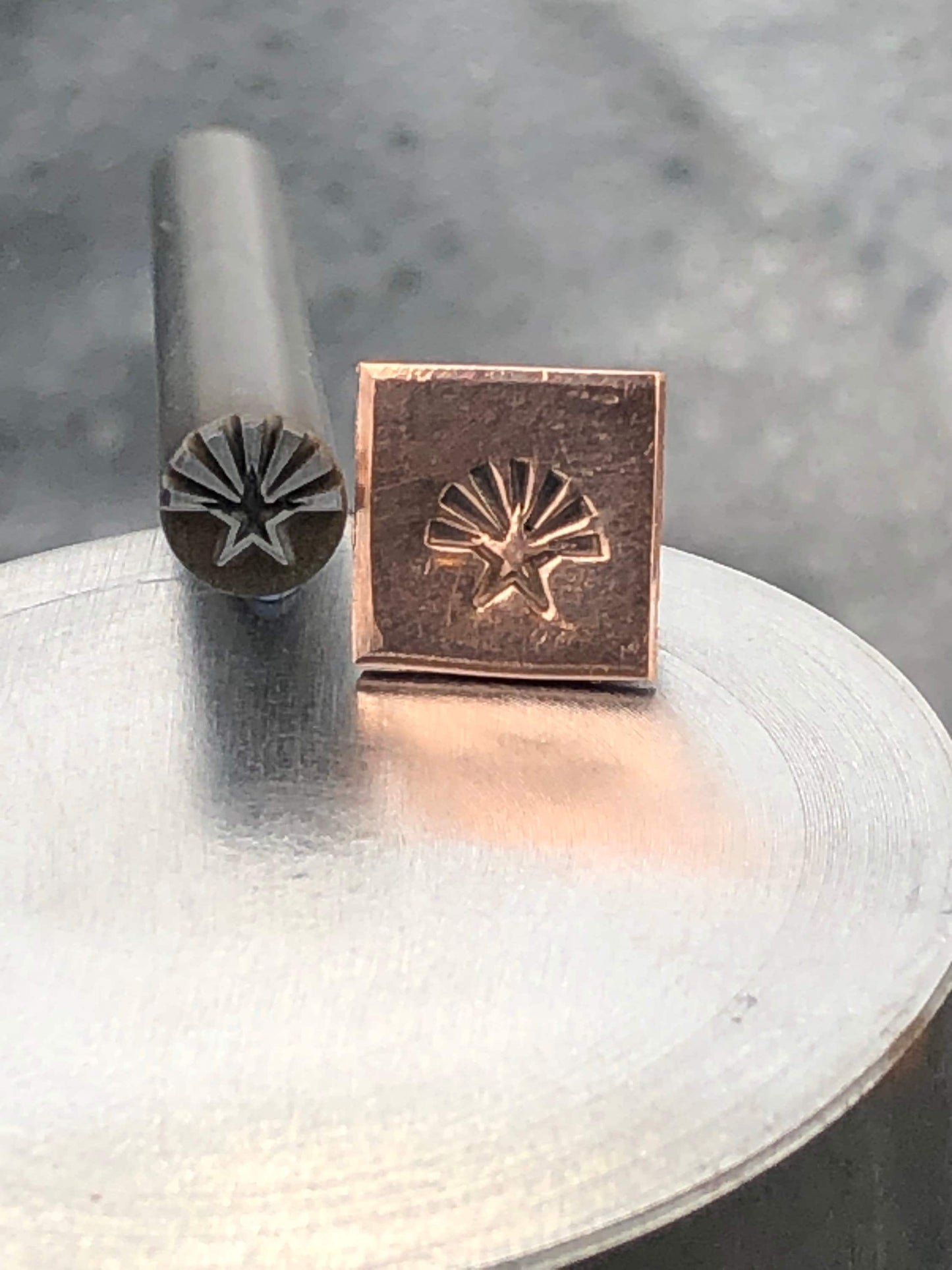 Arizona Star Metal Stamp