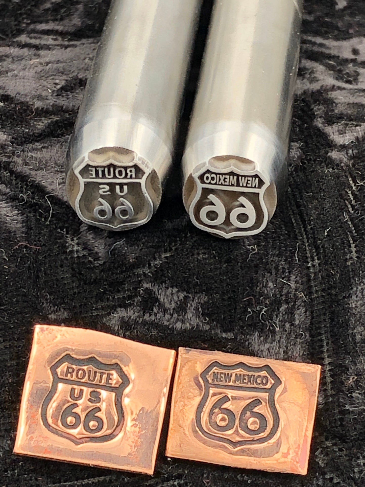 Route 66 Metal Stamps/9