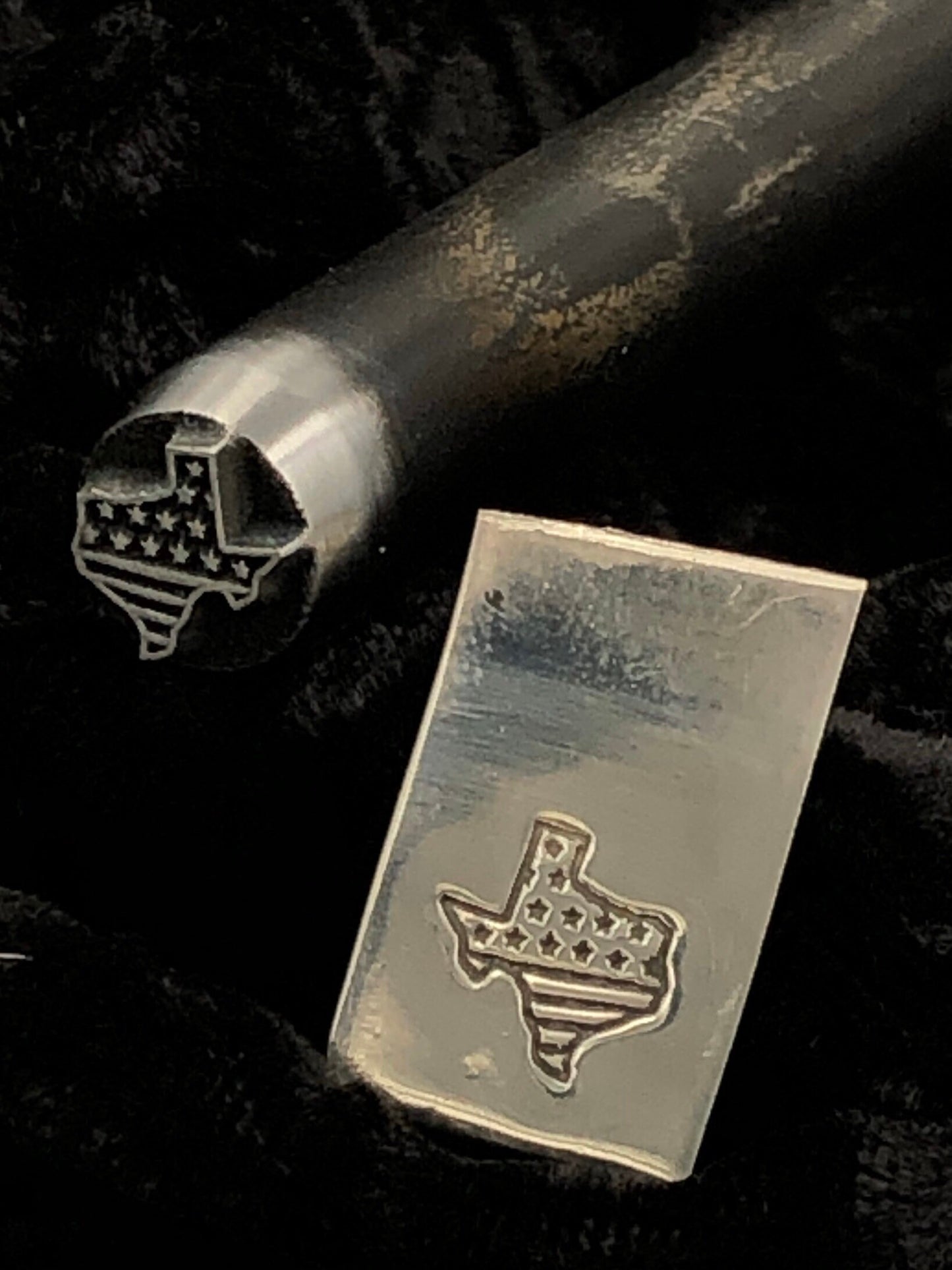 Texas Strong Metal Stamp