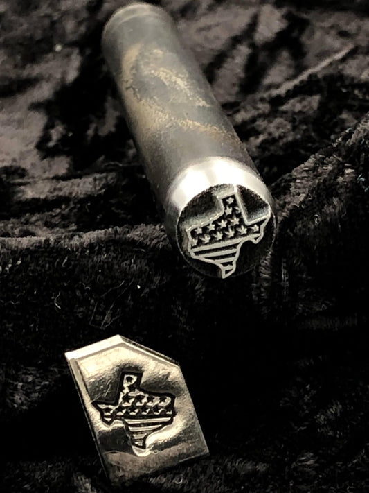Texas Strong Metal Stamp
