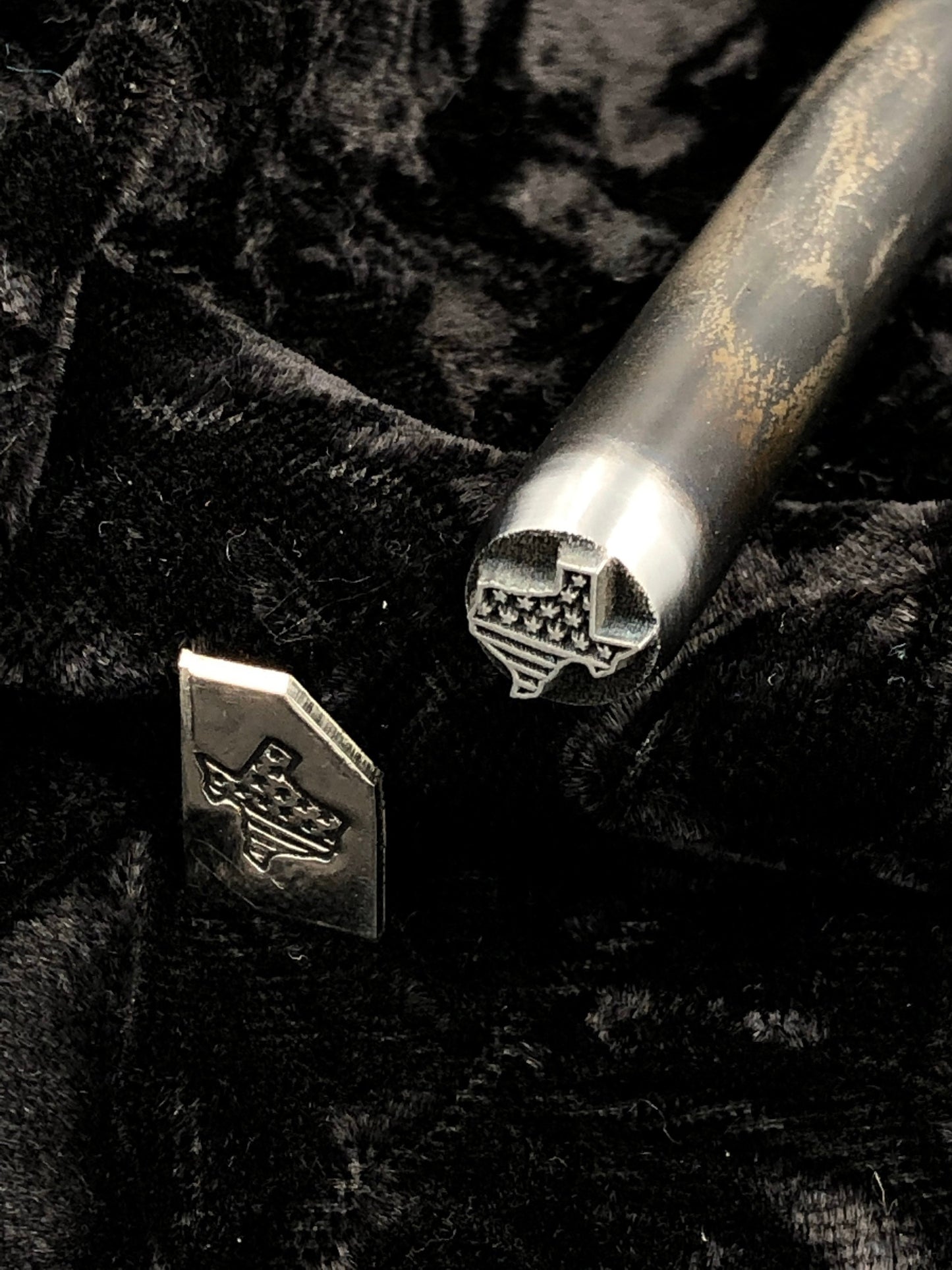 Texas Strong Metal Stamp
