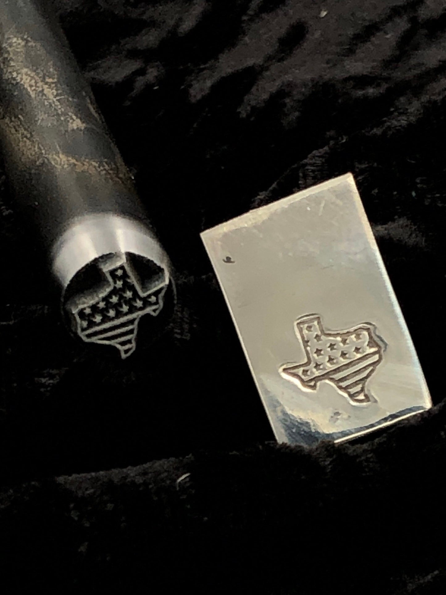 Texas Strong Metal Stamp