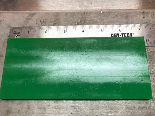 7x3x1/4 inch- High Density Urethane Sheet COLORS VARY