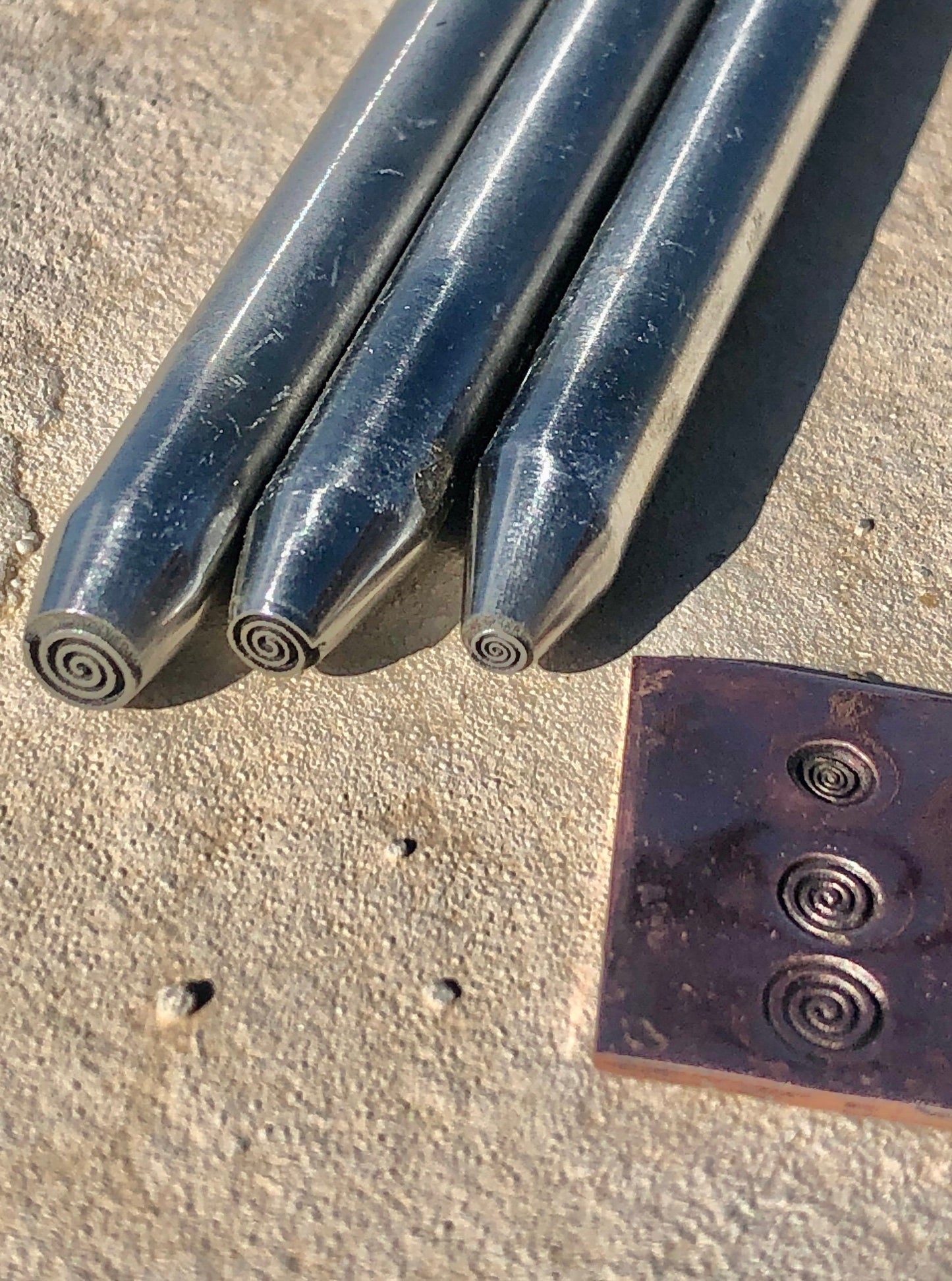 Vortex Metal Stamp